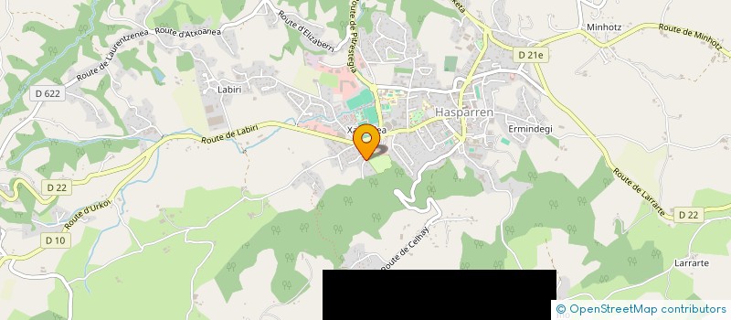 localisation de l'entreprise INDIVISION BANSARD DUHAU  HASPARREN