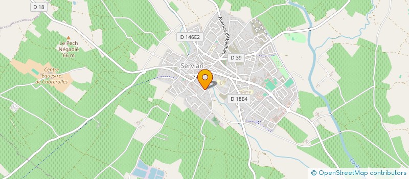 localisation de l'entreprise INDIVISION BAQUE à SERVIAN