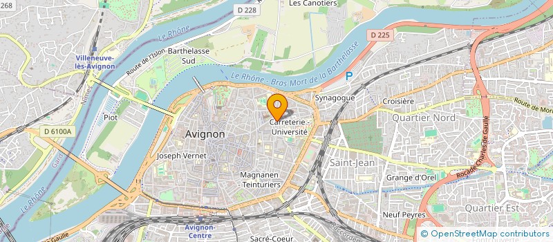 localisation de l'entreprise INDIVISION BARAILLERIE  AVIGNON