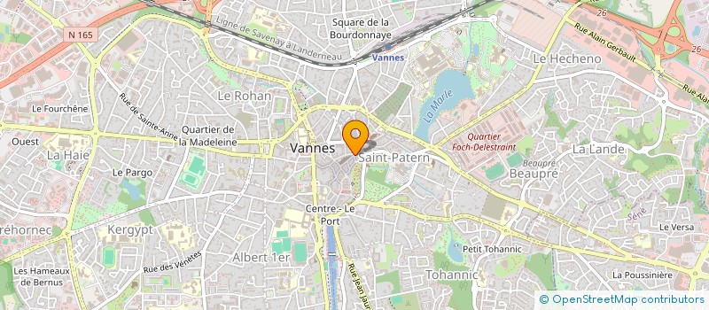 localisation de l'entreprise INDIVISION BARALE JOUANNET à VANNES