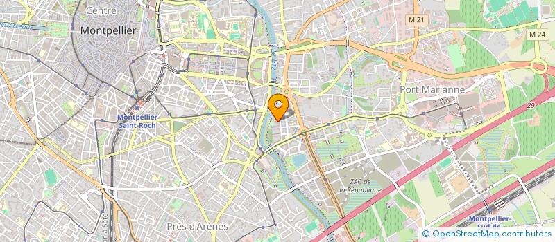 localisation de l'entreprise INDIVISION BARALLE à MONTPELLIER