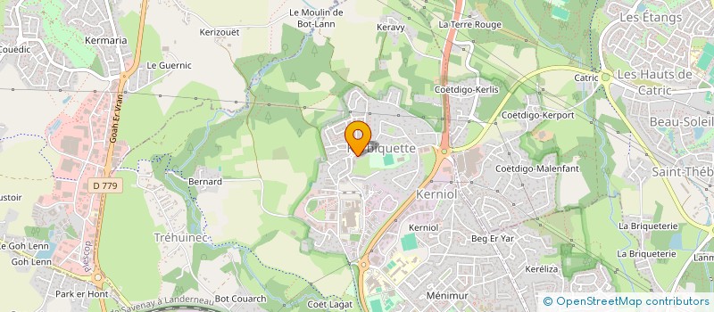 localisation de l'entreprise INDIVISION BARBAUD à VANNES