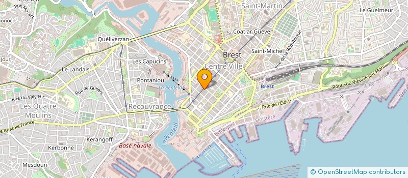 localisation de l'entreprise INDIVISION BARBEDIENNE GERMAINE&ANDRE  BREST