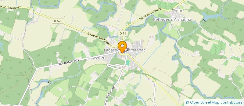 localisation de l'entreprise INDIVISION BARBERIS KHALEF  SAINT JULIEN D'ARMAGNAC