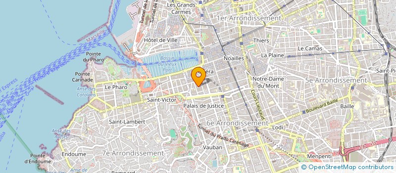 localisation de l'entreprise INDIVISION BARBEROUX à MARSEILLE