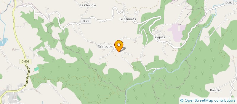 localisation de l'entreprise INDIVISION BARBET OLIVIER ET REMY à SENEZERGUES