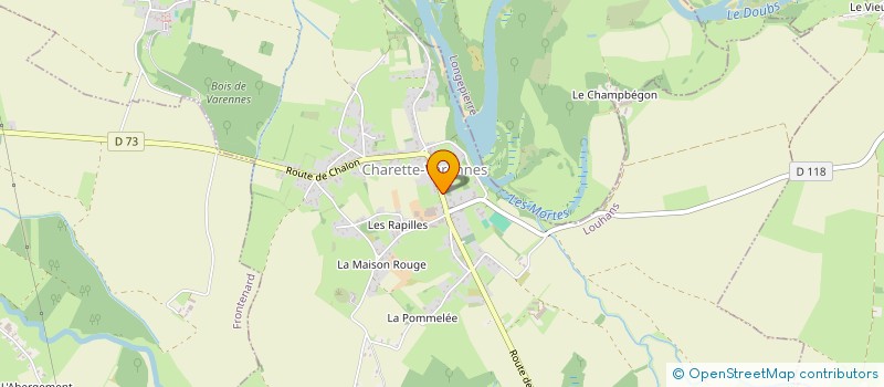 localisation de l'entreprise INDIVISION BARBEY  POURLANS