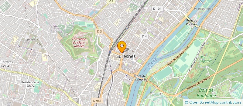 localisation de l'entreprise INDIVISION BARBIER à SURESNES