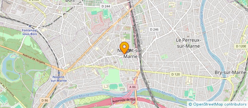 localisation de l'entreprise INDIVISION BARBIER à NOGENT-SUR-MARNE