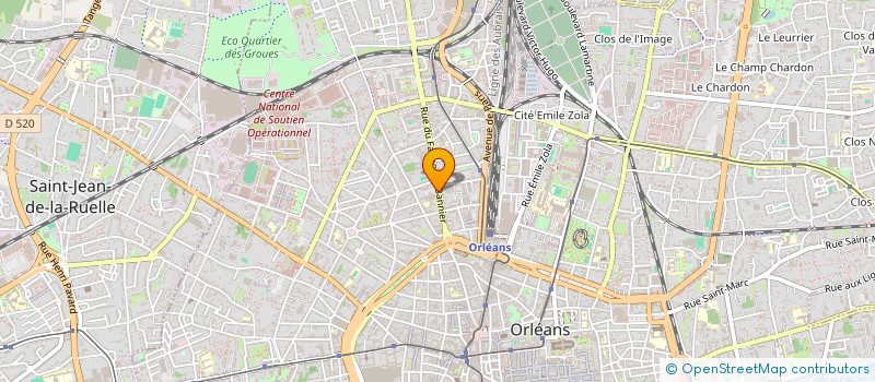 localisation de l'entreprise INDIVISION BARBIER  ORLEANS