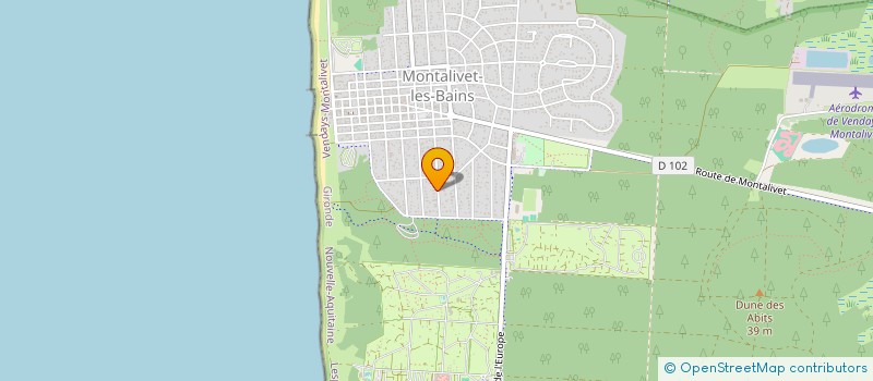 localisation de l'entreprise INDIVISION BARBIN  VENDAYS-MONTALIVET