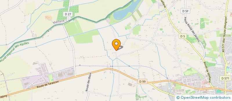 localisation de l'entreprise INDIVISION BARDELLI PATRICK  ST REMY DE PROVENCE