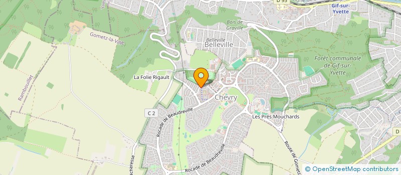 localisation de l'entreprise INDIVISION BARDET HAY  GIF-SUR-YVETTE