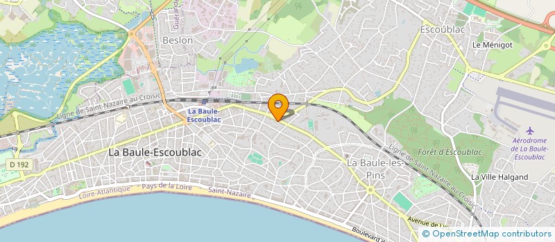 localisation de l'entreprise INDIVISION BARDOUT à LA BAULE-ESCOUBLAC