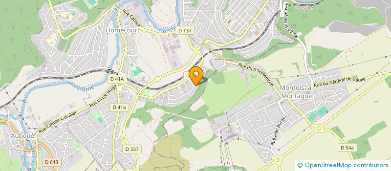 localisation de l'entreprise INDIVISION BARDYN BERTHELOT  HOMECOURT