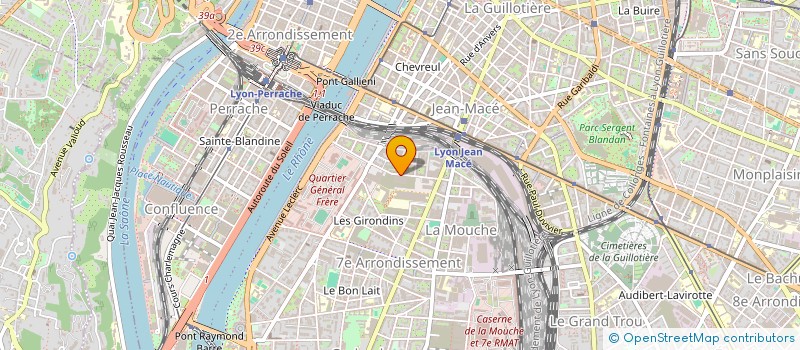 localisation de l'entreprise INDIVISION BAREAU PIN  LYON