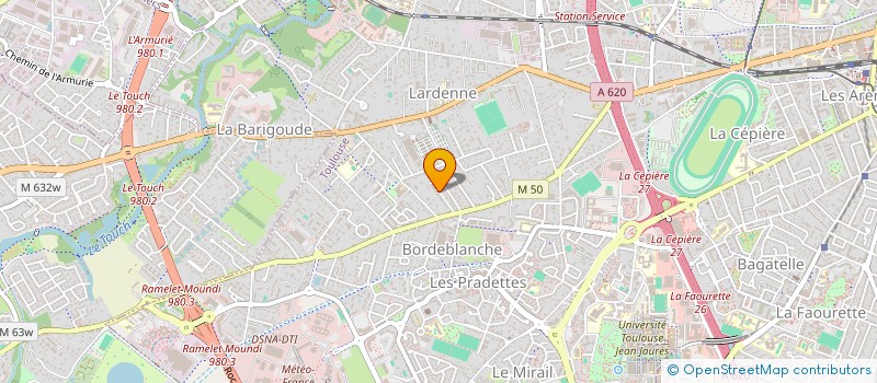localisation de l'entreprise INDIVISION BARES à TOULOUSE