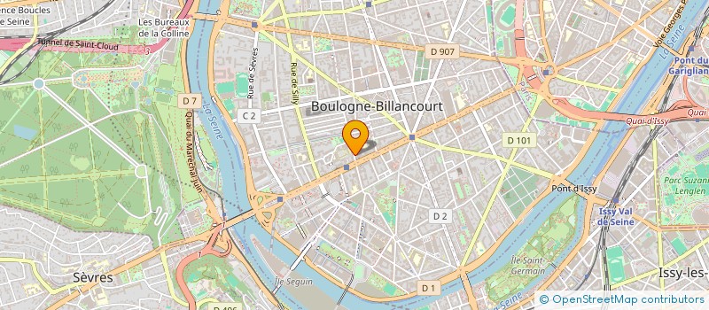 localisation de l'entreprise INDIVISION BARGE SAMSON à BOULOGNE-BILLANCOURT