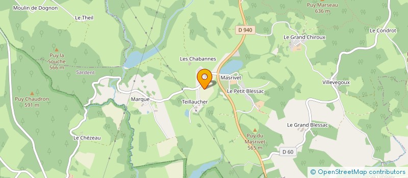 localisation de l'entreprise INDIVISION BARGER DELAGRANDANNE LEONARD  SARDENT