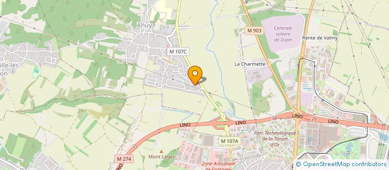 localisation de l'entreprise INDIVISION BARGETON CHRISTIAN  AHUY