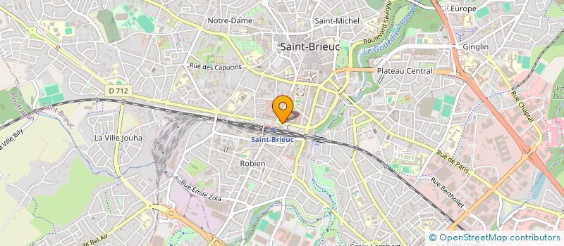 localisation de l'entreprise INDIVISION BARGUIL-PRESSE à SAINT-BRIEUC