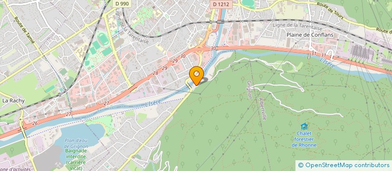 localisation de l'entreprise INDIVISION BARILLIER  GRIGNON