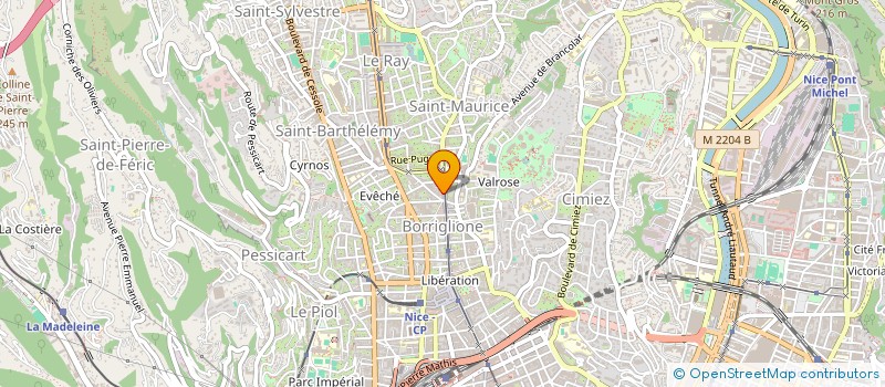 localisation de l'entreprise INDIVISION BARNOIN CLEMENT à NICE