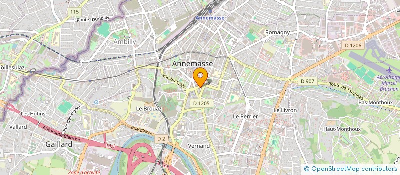 localisation de l'entreprise INDIVISION BARON DE LOE à ANNEMASSE