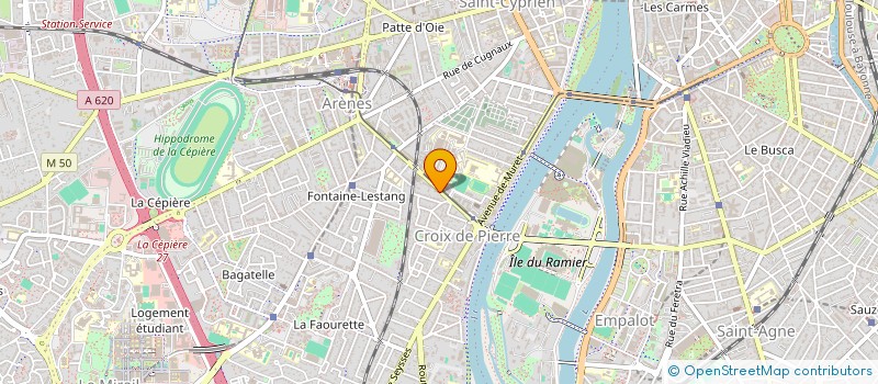 localisation de l'entreprise INDIVISION BARONNA D'ANDREA  TOULOUSE