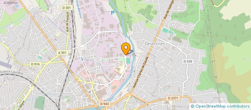 localisation de l'entreprise INDIVISION BARRAIS à MONTLUCON