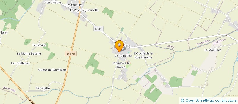 localisation de l'entreprise INDIVISION BARREAU  JURANVILLE