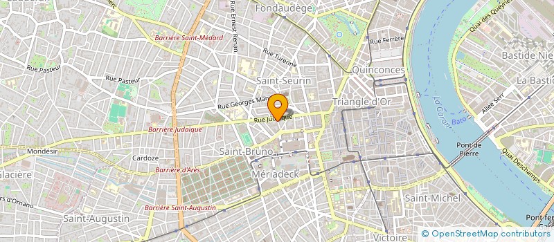 localisation de l'entreprise INDIVISION BARREYRE RIZZETTO  BORDEAUX