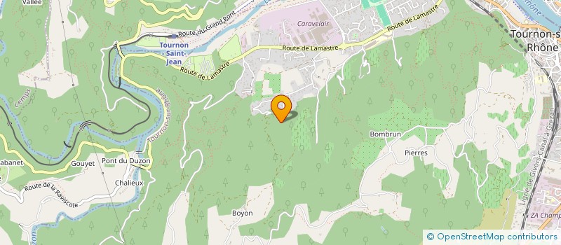 localisation de l'entreprise INDIVISION BARRIER LERICQ à TOURNON-SUR-RHONE