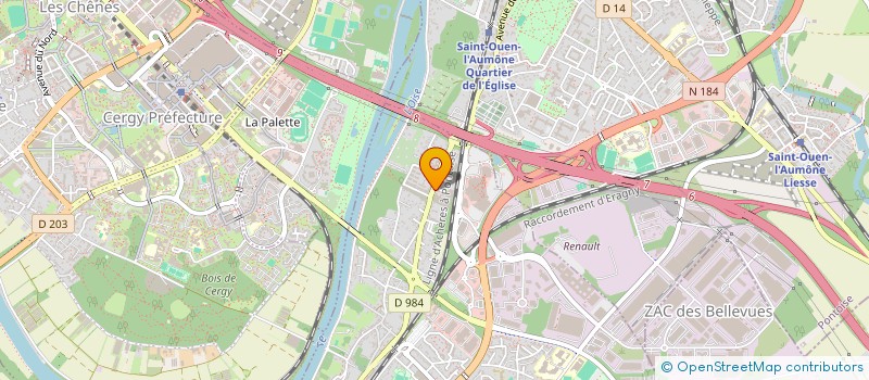 localisation de l'entreprise INDIVISION BARRIER PELLICER  ERAGNY