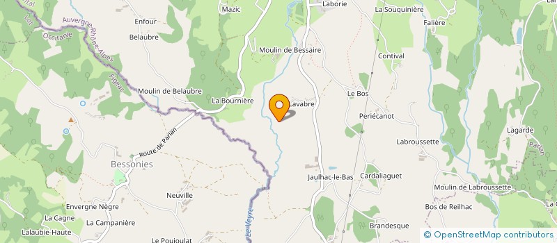 localisation de l'entreprise INDIVISION BARRIERE à ROUMEGOUX