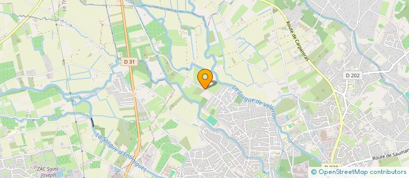 localisation de l'entreprise INDIVISION BARRIOT - SIGWARD  L'ISLE-SUR-LA-SORGUE