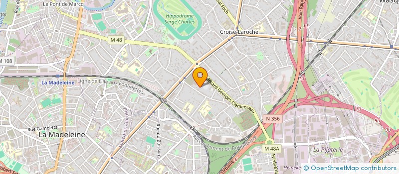 localisation de l'entreprise INDIVISION BARROIS à MARCQ-EN-BARŒUL