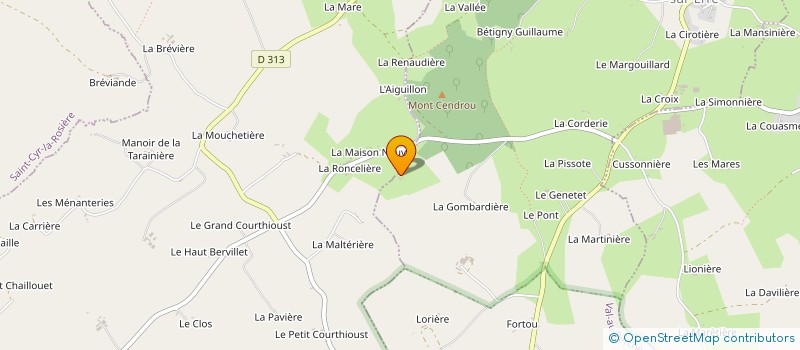 localisation de l'entreprise INDIVISION BARRY à CETON