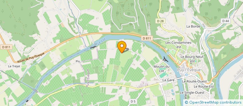 localisation de l'entreprise INDIVISION BARTEL  MAUROUX