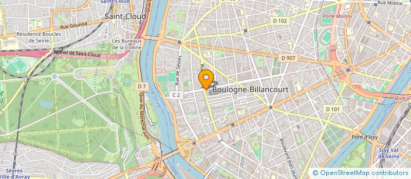 localisation de l'entreprise INDIVISION BARTHAS LEJOLIVET à BOULOGNE-BILLANCOURT
