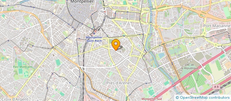 localisation de l'entreprise INDIVISION BARTHET / DEMARS MICHAEL ET MYLENA à MONTPELLIER