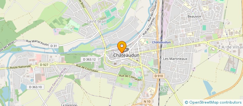localisation de l'entreprise INDIVISION BASCIO PHEULPIN à CHATEAUDUN