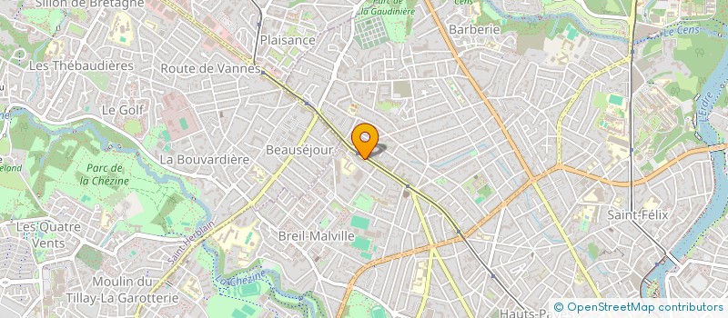 localisation de l'entreprise INDIVISION BASSARD LUDIVINE ET SELLIER THIBAULT  NANTES