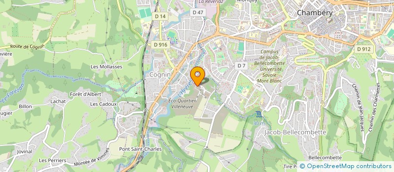 localisation de l'entreprise INDIVISION BASSET CLERC-RENAUD  COGNIN