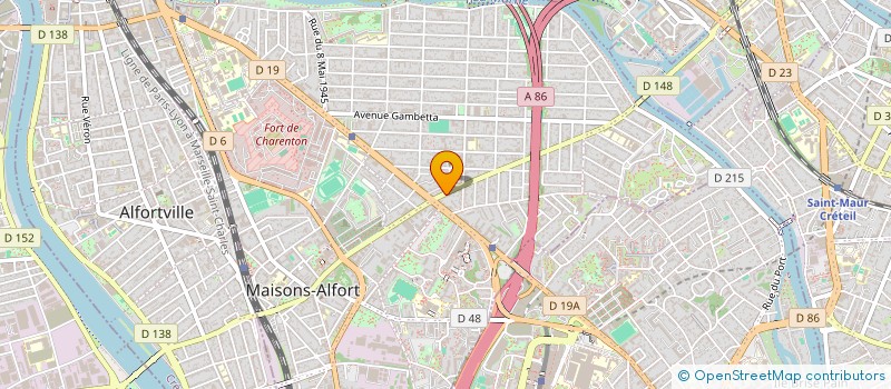 localisation de l'entreprise INDIVISION BASTIDE AZOULAY  MAISONS-ALFORT