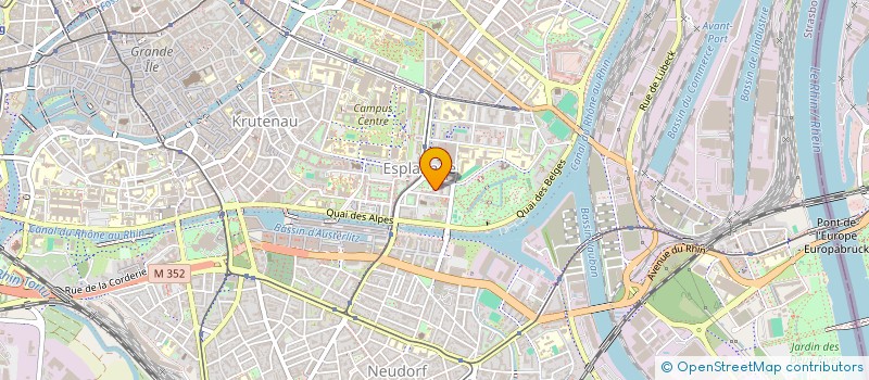 localisation de l'entreprise INDIVISION BASTIEN  STRASBOURG