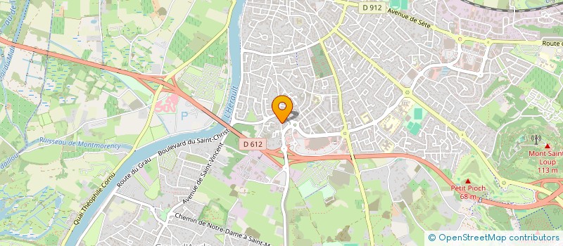 localisation de l'entreprise INDIVISION BASTIN LECERF  AGDE