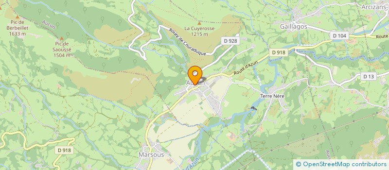 localisation de l'entreprise INDIVISION BAT  ARGELES-GAZOST