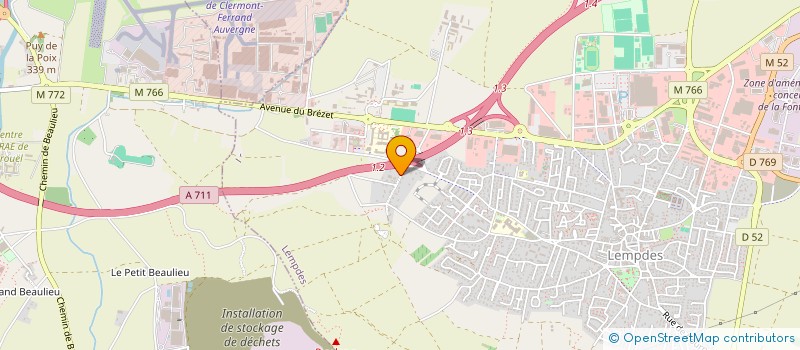 localisation de l'entreprise INDIVISION BATISTA FERNANDES  LEMPDES