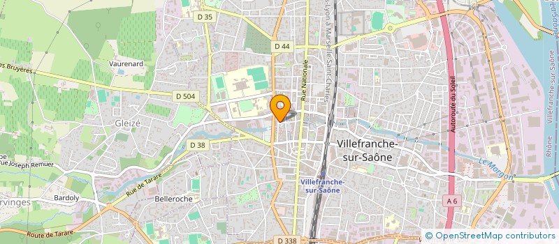 localisation de l'entreprise INDIVISION BATOR  VILLEFRANCHE-SUR-SAONE